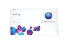 CooperVision Biofinity sfäärilised kontaktläätsed, 3 tk pakis – niisutavad ja hapnikku läbilaskvad läätsed terve päeva mugavuseks